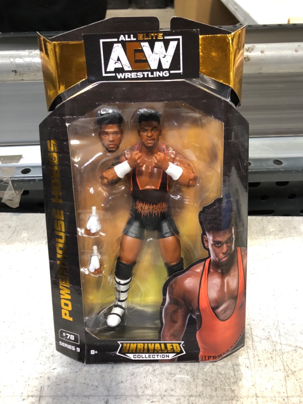 Photo 2 of AEW Unmatched Unrivaled Luminaries Collection Wrestling Action Figure (Choose Wrestler) (Powerhouse Hobbs)