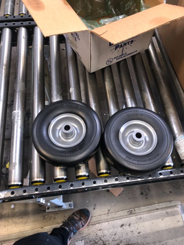 Photo 1 of 2 PK cart wheels 