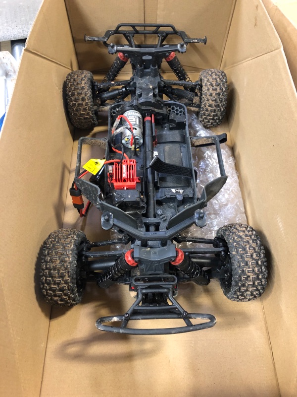 Photo 3 of ARRMA 1/10 SENTON 4X4 V3 MEGA 550 Brushed Short Course RC Truck RTR (Transmitter, Receiver, NiMH Battery and Charger Included), Blue, ARA4203V3T2