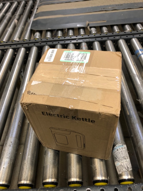 Photo 1 of Electric Kettle, Intelligent Temp Control, One Wipe Clean, 5 LED Light Coffee Kettle Borosilicate Glass, 1500W Soft Sound Rapid Heating Water Kettle, BPA Free, 1.5L Window-Glass Double Wall Tea Kettle Black