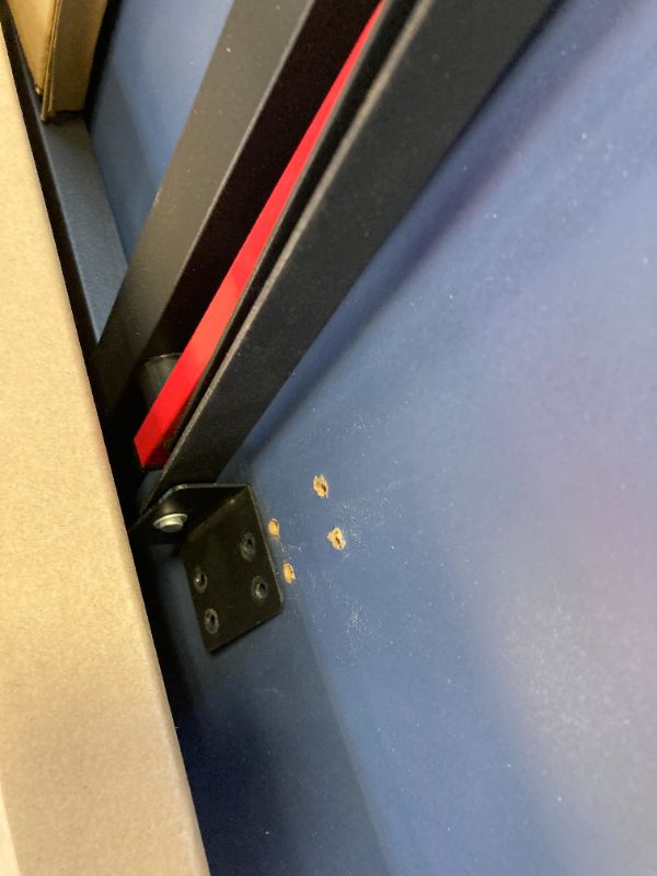 Photo 1 of STIGA Advantage Professional Table Tennis Tables - Competition Indoor Design with Net & Post - 10 Minute Easy Assembly Ping-Pong Table with Single Player Playback and Compact Storage Advantage Table Tennis