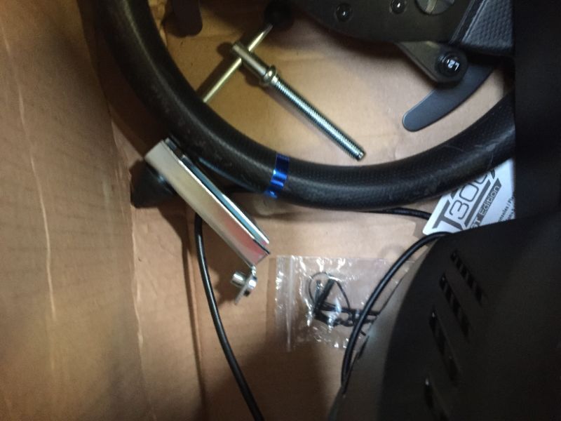 Photo 1 of Thrustmaster T300 RS - Gran Turismo Edition Racing Wheel (PS5,PS4,PC) Black Thrustmaster T300RS Gran Turismo Edition Racing Wheel