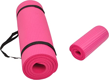 Photo 1 of BalanceFrom  All Purpose 1/2-Inch Extra Thick High Density Anti-Tear Exercise Yoga Mat and Knee Pad (SIMILAR TO STOCK PHOTO)