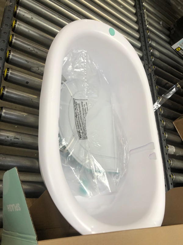Photo 1 of 4-in-1 Grow-with-Me Bath Tub by Frida Baby Transforms Infant Bathtub to Toddler Bath Seat with Backrest for Assisted Sitting in Tub