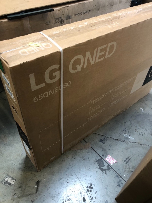 Photo 2 of LG QNED80 Series 65-Inch Class QNED Mini-LED Smart TV 65QNED80UQA, 2022 - AI-Powered 4K TV, Alexa Built-In----factory sealed 
