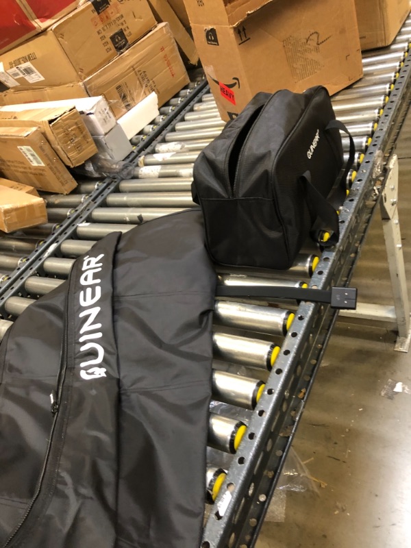 Photo 1 of QUINEAR Air Compression Leg Recovery System, Professional Sequential Compression Device for Compression Massage Therapy, Foot and Leg Recovery Boots Improved Circulation for Athlete - FSA HSA Approved----out of the box new 

