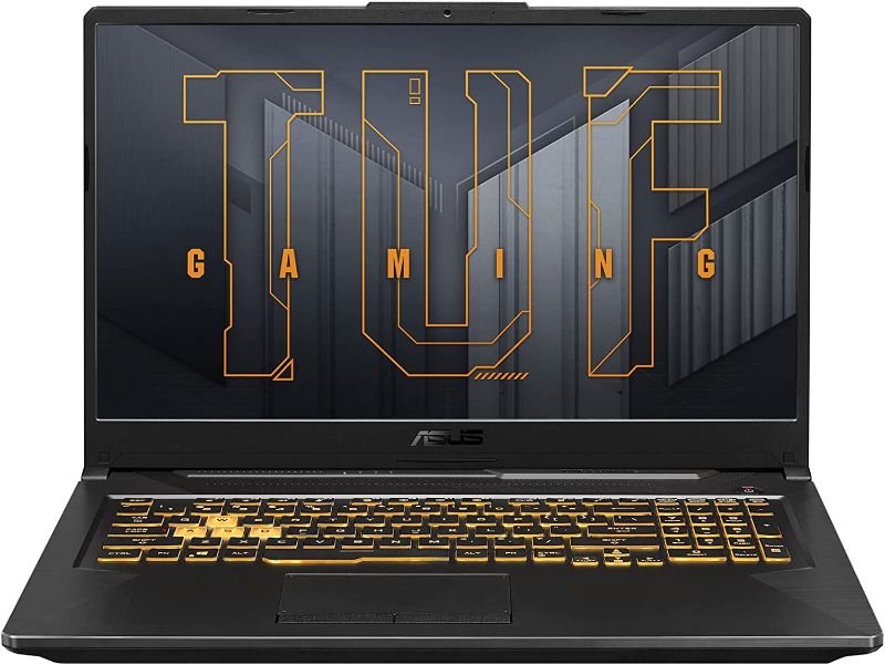 Photo 1 of 2021 ASUS TUF Gaming F17 FX706HE-211.TM17 (i5-11260H, 16GB RAM, 512GB NVMe SSD, RTX 3050Ti 4GB, 17.3" FHD 144Hz, Windows 10) Gaming Notebook - Eclipse Gray----out of the box new 
