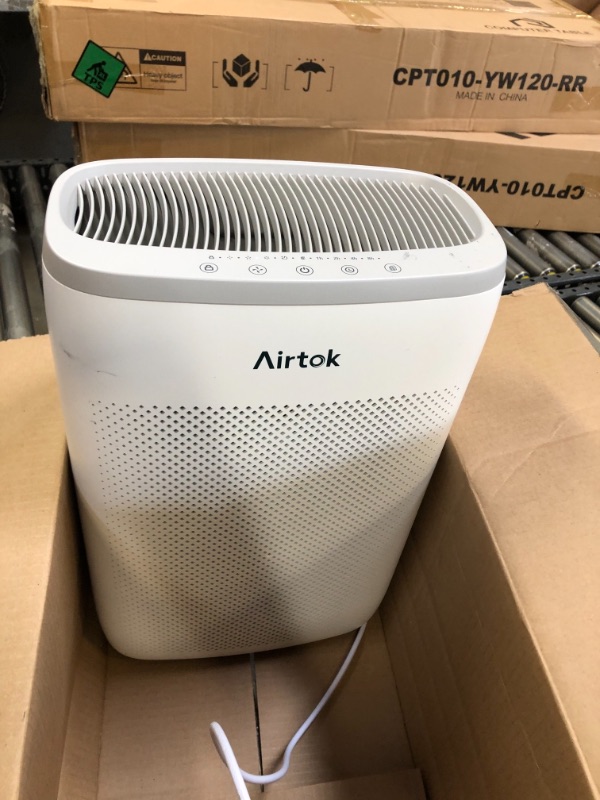 Photo 2 of AIRTOK Hepa Air Purifiers for Home Large Room up to 1100 ft² H13 True Filter 100% Ozone Free Air Cleaner for Smokers, Pet, Remove 99.99%Allergens, Dust, Odor, Smoke, Pollen (Available for California)