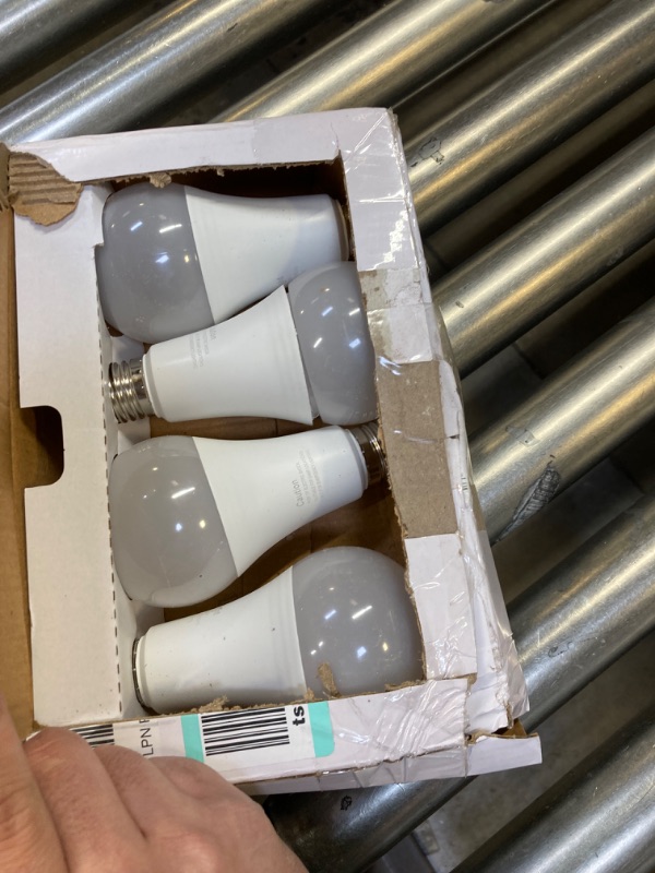 Photo 1 of 3-Way A21 LED Light Bulbs Warm White 3000K 3 Way Switch High Lumens LED Light Bulb 50/100/150W Equivalent, E26 Base LED Bulbs for Home Lighting, Floor Lamps, Table Lamps, Non-dimmable,4 Pack 3000k Warm White 4 Count (Pack of 1)