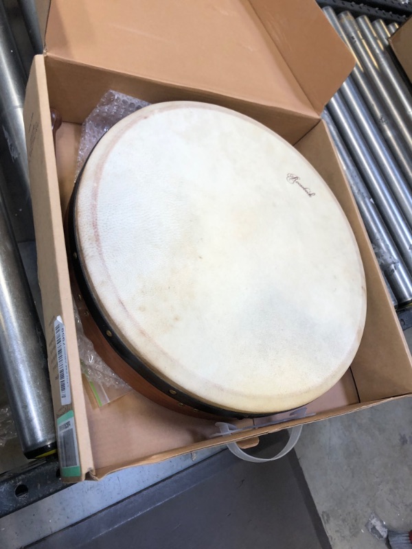 Photo 2 of 16" Red Cedar Bodhran Drum - T-bar