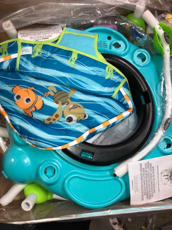 Photo 5 of Bright Starts Disney Baby Finding Nemo Sea of Activities Jumper, Ages 6 months +