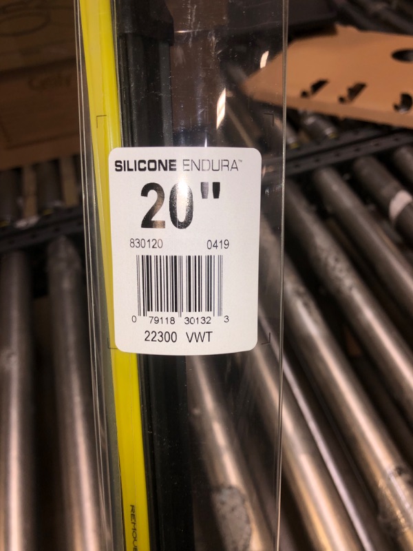 Photo 4 of Rain-X 830120 Silicone Endura Wiper Blades, 20 Inch Windshield Wipers (Pack of 1), Automotive Replacement Windshield Wiper Blades With Two Times Longer-Lasting Resilient Silicone Rubber Squeegee 20-Inch