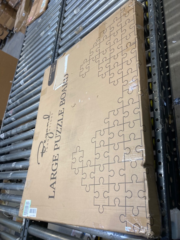 Photo 1 of 1500 Piece Wooden Jigsaw Puzzle Table - 4 Drawers, Rotating Puzzle Board | 35” X 28” Jigsaw Puzzle Board | Puzzle Cover Included - Portable Puzzle Tables for Adults and Kids by Beyond Innoventions