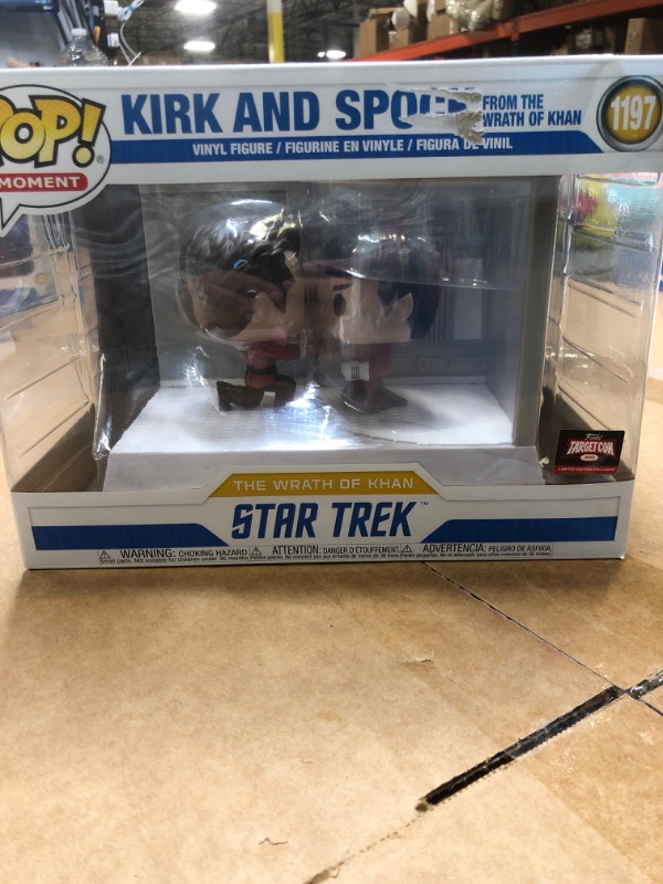 Photo 2 of Funko POP! Moment Star Trek the Wrath of Khan Kirk and Spock #1197 Exclusive