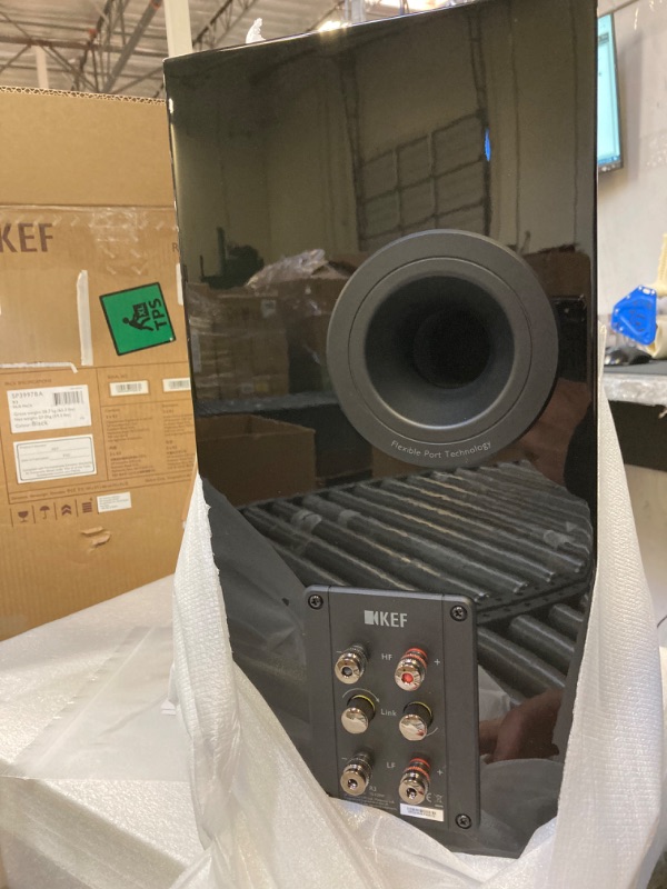 Photo 5 of KEF R3 Standmound Speakers (Pair, Black) Black Speakers * FACTORY SEALED PRIOR TO INSPECTION* BRAND NEW . 