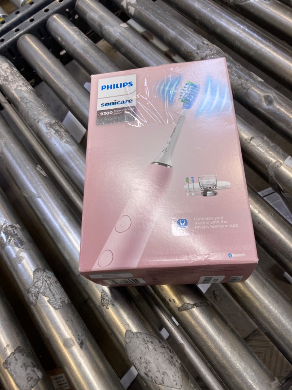 Photo 1 of Philips Sonicare DiamondClean Smart 9300 Rechargeable Electric Power Toothbrush, Pink, HX9903/21