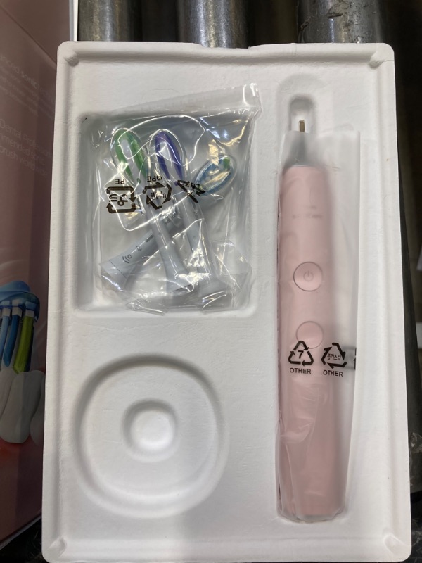 Photo 1 of Philips Sonicare DiamondClean Smart 9300 Rechargeable Electric Power Toothbrush, Pink, HX9903/21