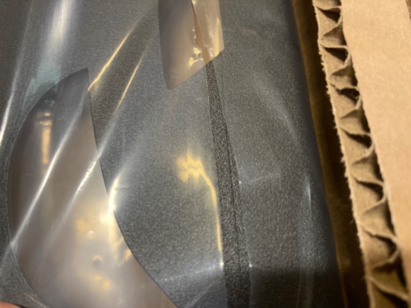 Photo 1 of Elevens Metal Outdoor Privacy Screen, VERY MINIMAL BOX CUTTER SCRAPE Freestanding Outdoor Divider Decorative Privacy Fence Screen,Outdoor Decorative Privacy Screens and Panels for Balcony Patio,76" H×47" W (Black-Leaves) Leaves(black)