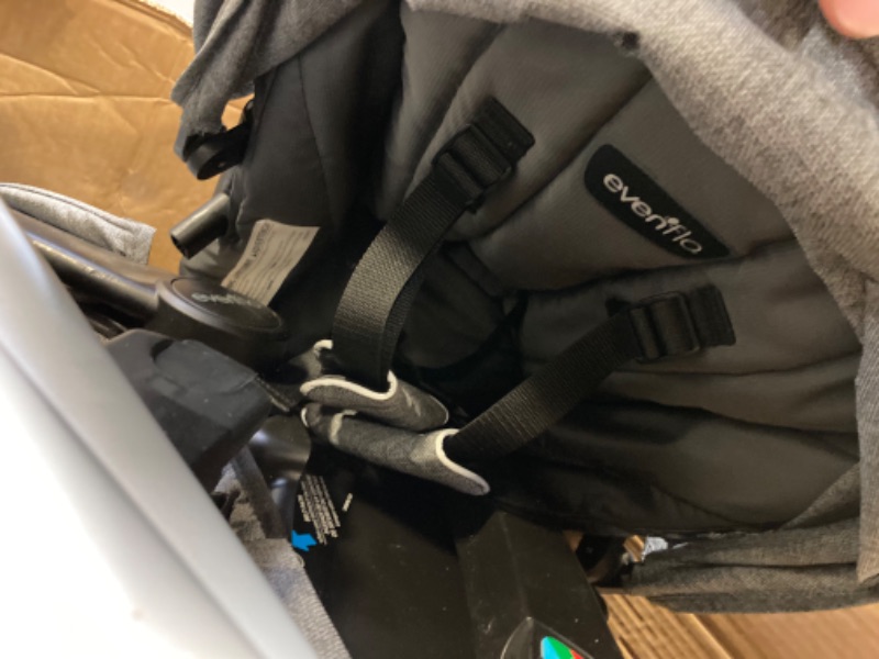 Photo 5 of Evenflo Pivot Xpand Modular Travel System with SafeMax Infant Car Seat Percheron