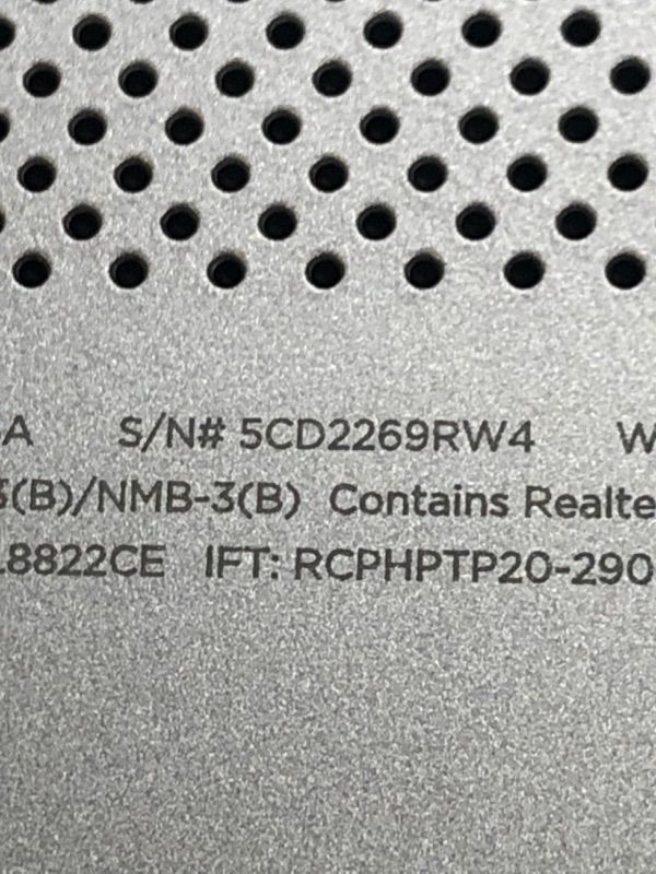 Photo 5 of *REQUIRES A WINDOWS INSTALLATION* HP Laptop with Windows Home in S Mode – Intel Pentium Processor - 8GB RAM - 256GB SSD Storage – Silver (15-dy0025tg), 15-15.99 inches