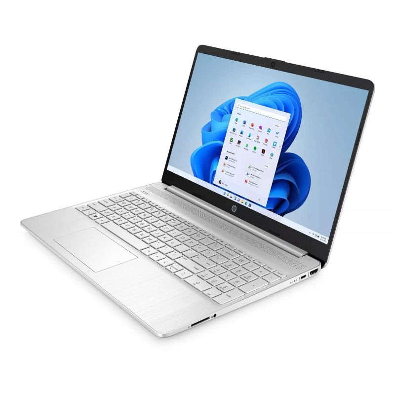 Photo 1 of *REQUIRES A WINDOWS INSTALLATION* HP Laptop with Windows Home in S Mode – Intel Pentium Processor - 8GB RAM - 256GB SSD Storage – Silver (15-dy0025tg), 15-15.99 inches