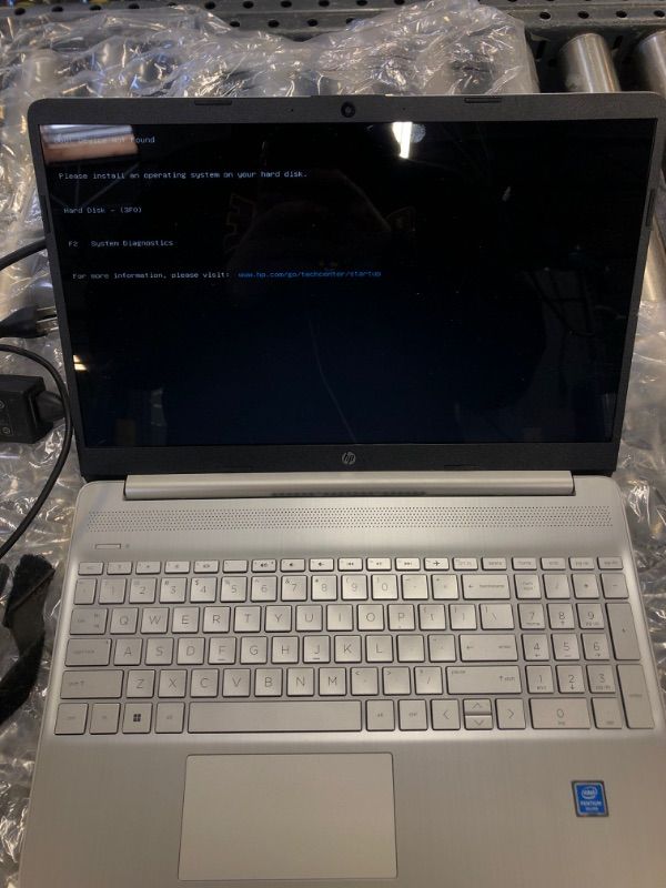 Photo 3 of *REQUIRES A WINDOWS INSTALLATION* HP Laptop with Windows Home in S Mode – Intel Pentium Processor - 8GB RAM - 256GB SSD Storage – Silver (15-dy0025tg), 15-15.99 inches