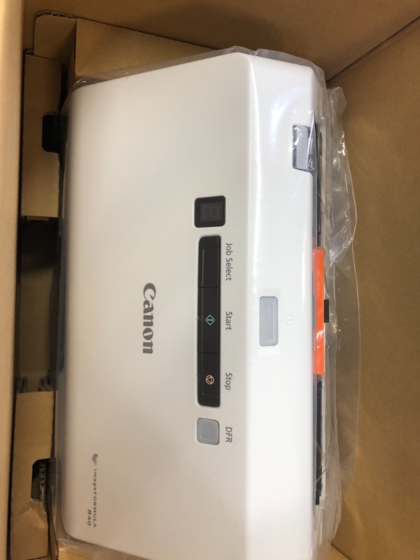 Photo 4 of Canon imageFORMULA R40 Office Document Scanner For PC and Mac, Color Duplex Scanning, Easy Setup For Office Or Home Use, Includes Scanning Software R40 Document Scanner