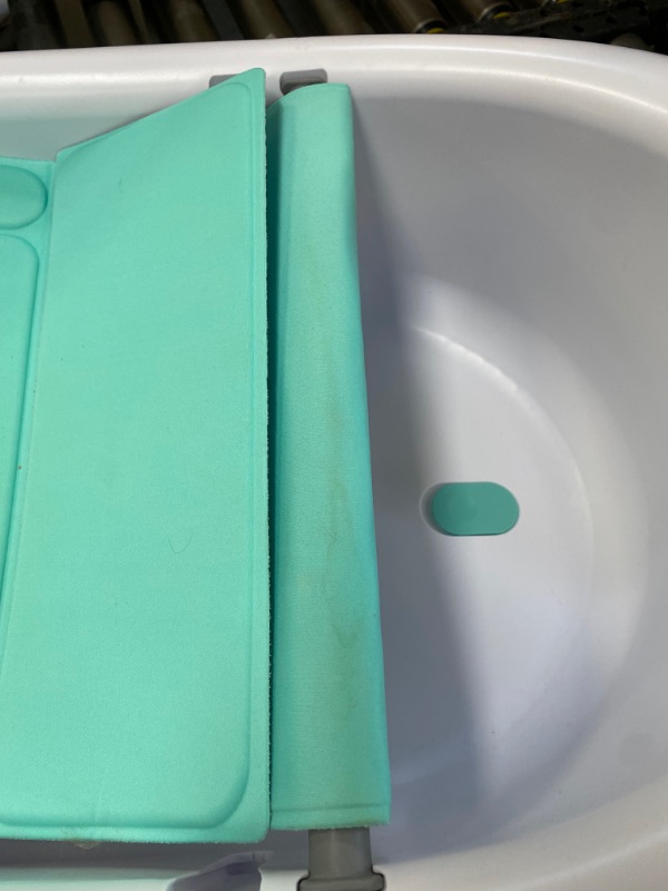 Photo 1 of 4-in-1 Grow-with-Me Bath Tub by Frida Baby Transforms Infant Bathtub to Toddler Bath Seat with Backrest for Assisted Sitting in Tub