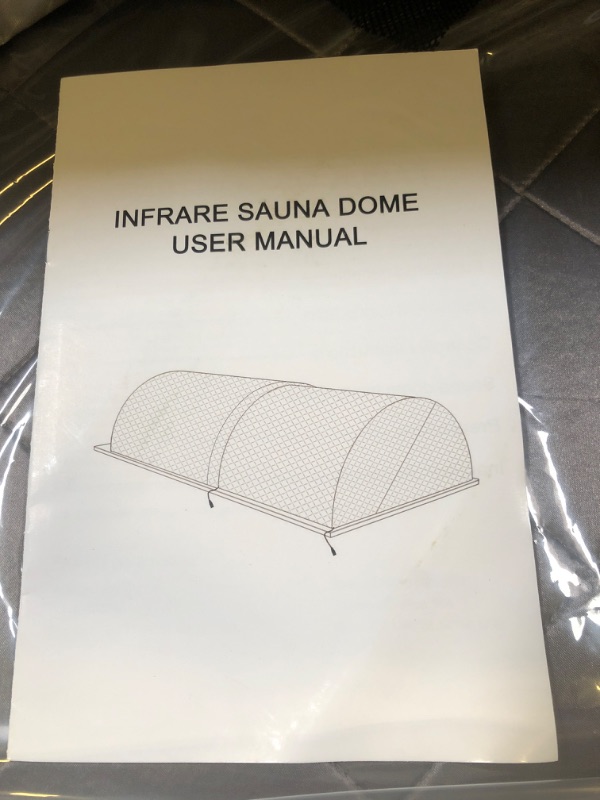 Photo 2 of ZONEMEL Personal Infrared Sauna Dome for Home Spa, Two - Stage 360 Degree Complete Coverage Lying Down Portable Sauna Capsule with Pillows and Mat, Dry Heat