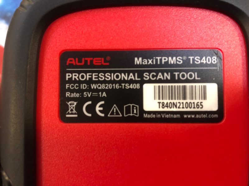 Photo 5 of Autel MaxiTPMS TS408 All System TPMS Program Diagnostic Relearn Tool,Tire Pressure Monitor Sensor Activation,Key Fob Testing with Lifetime Update,MX-Sensors Advanced TS401