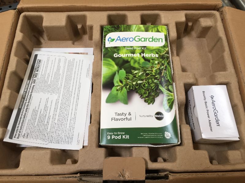 Photo 4 of AeroGarden Bounty Basic - Indoor Garden with LED Grow Light, Black