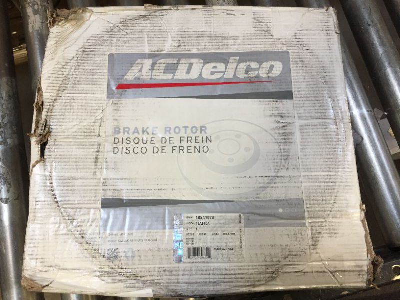 Photo 4 of ACDelco Advantage 18A1412AC Coated Rear Disc Brake Rotor