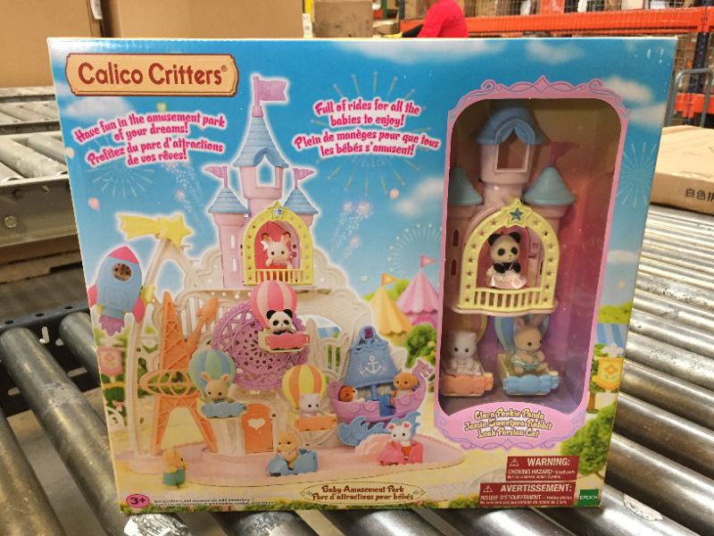 Photo 2 of Calico Critters Baby Amusement Park, Dollhouse Playset with 3 Figures Included  +++ FACTORY SEALED +++