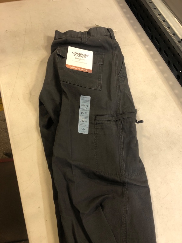 Photo 3 of Dockers Men’s Classic Fit Comfort Cargo Pants  SIZE 34X30
