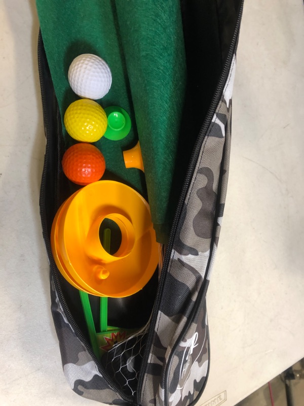 Photo 3 of (Lab Tested) - Premium Kids Golf Clubs 3-5 - Kids Golf Set - Toy Golf Set - Toddler Golf Set - Golf Toys for Kids - Mini Golf Set - Baby Toddler Golf Clubs - Plastic Play Golf Clubs - Age 3 4 5 6