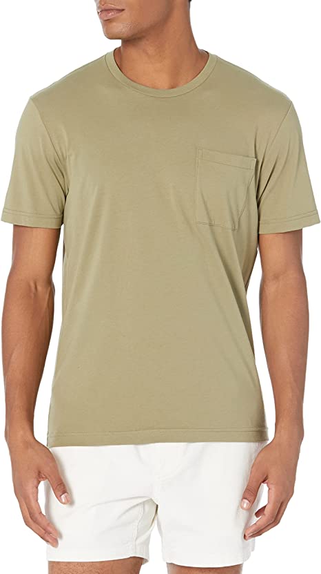 Photo 1 of Goodthreads Men's Slim-Fit Short-Sleeve Cotton Crewneck T-Shirt  SIZE L
