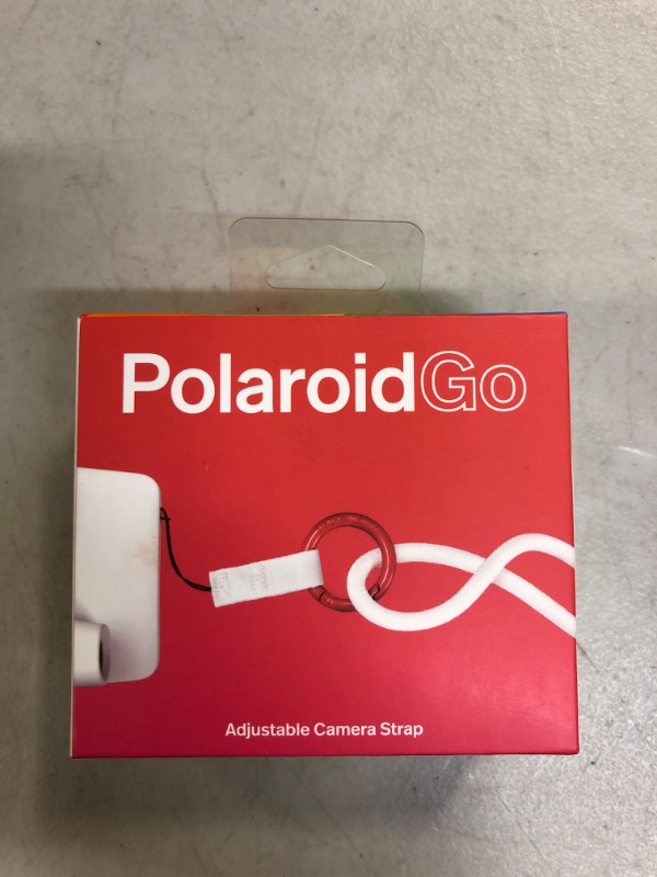 Photo 2 of Polaroid Go Adjustable Camera Strap - White - for Polaroid Go Camera (6163)