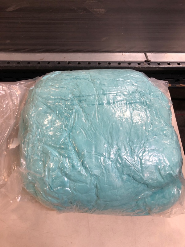 Photo 1 of A Nice Night Faux Fur Reading Pillow Bed Wedge Large Adult Children Backrest with Arms Back Support for Sitting Up in Bed / Couch for Bedrest,LightBlue Lightblue Standard