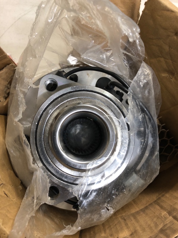 Photo 2 of 2pACK   Front Wheel Hub and Bearing Assembly Left or Right Compatible Cadillac Escalade ESV EXT Chevrolet Avalanche Silverado Suburban Tahoe GMC Sierra Yukon Base XL 1500 AUQDD 515096 [ 6 Lug W/ABS AWD 4x4 ]