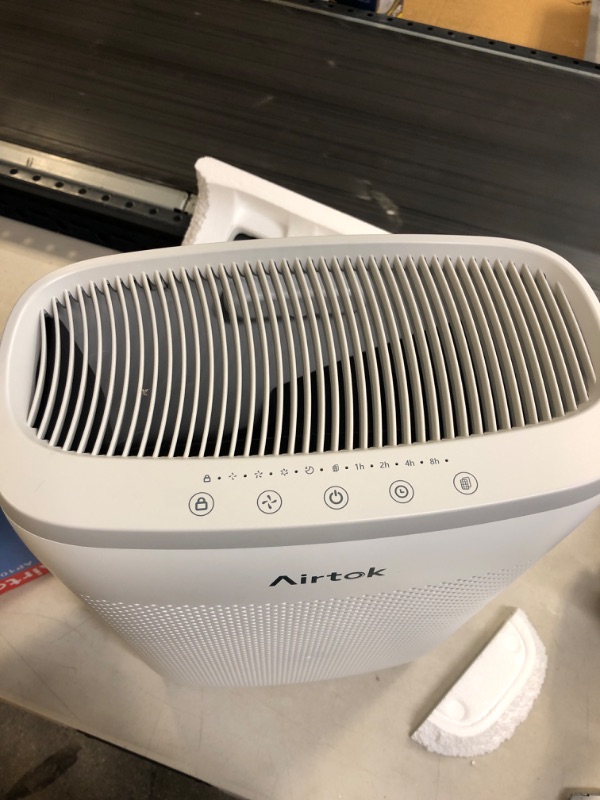 Photo 4 of AIRTOK Hepa Air Purifiers for Home Large Room up to 1100 ft² H13 True Filter 100% Ozone Free Air Cleaner for Smokers, Pet, Remove 99.99%Allergens, Dust, Odor, Smoke, Pollen (Available for California)