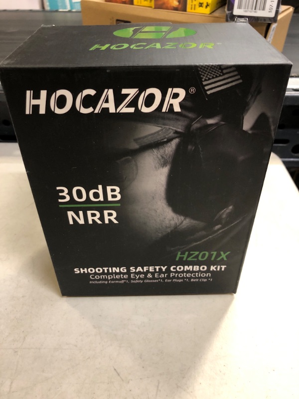 Photo 3 of Hocazor HZ01X High NRR 30dB Sound Amplification Digital Electronic Earmuff for Indoor and Outdoor Extremely Loud Environments, Black Hz01x-30db-non Bluetooth------FACTORY SEALED
