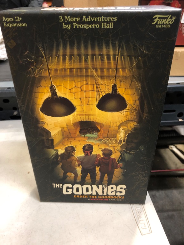 Photo 2 of Funko The Goonies Under The Goondocks: A Never Say Die Expansion Game Under the Goondocks Expansion------FACTORY SEALED
