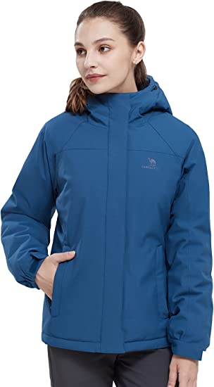 Photo 1 of CAMEL CROWN Women's Waterproof Ski Jacket Winter Coat Windbreaker Fleece Inner Snow Hiking Outdoor