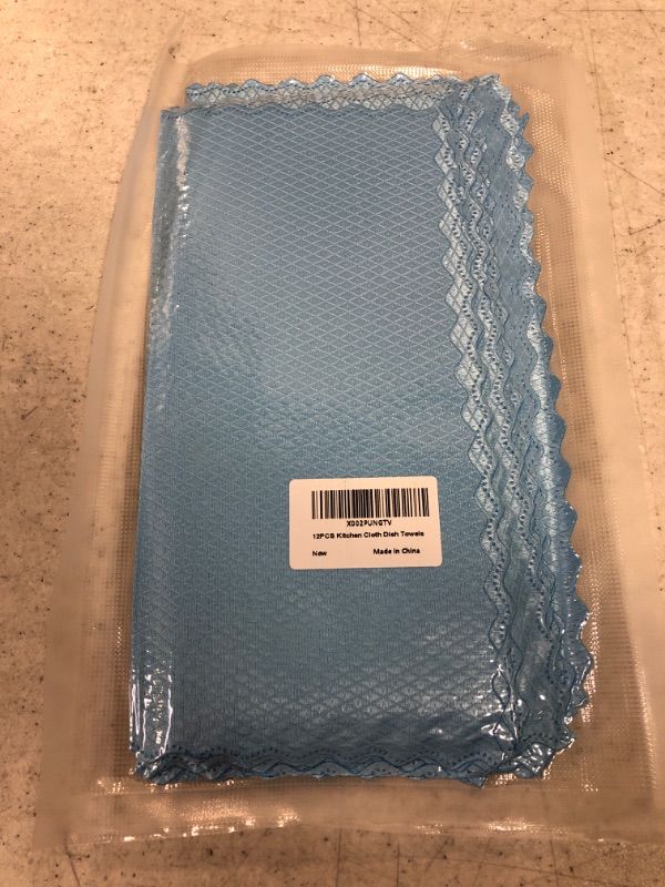 Photo 1 of 12 Pcs Kitchen Cleaning Cloth, dish Towels (Sealed)