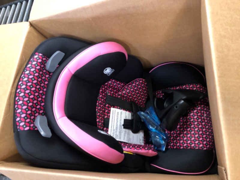 Photo 2 of Cosco Empire All-in-One Convertible Car Seat, Extended Use All-in-One Car Seat: Rear-Facing 5-40 pounds, Forward-Facing Harness 22-50 pounds, and Belt-Positioning 40-80 pounds, Spring Petals