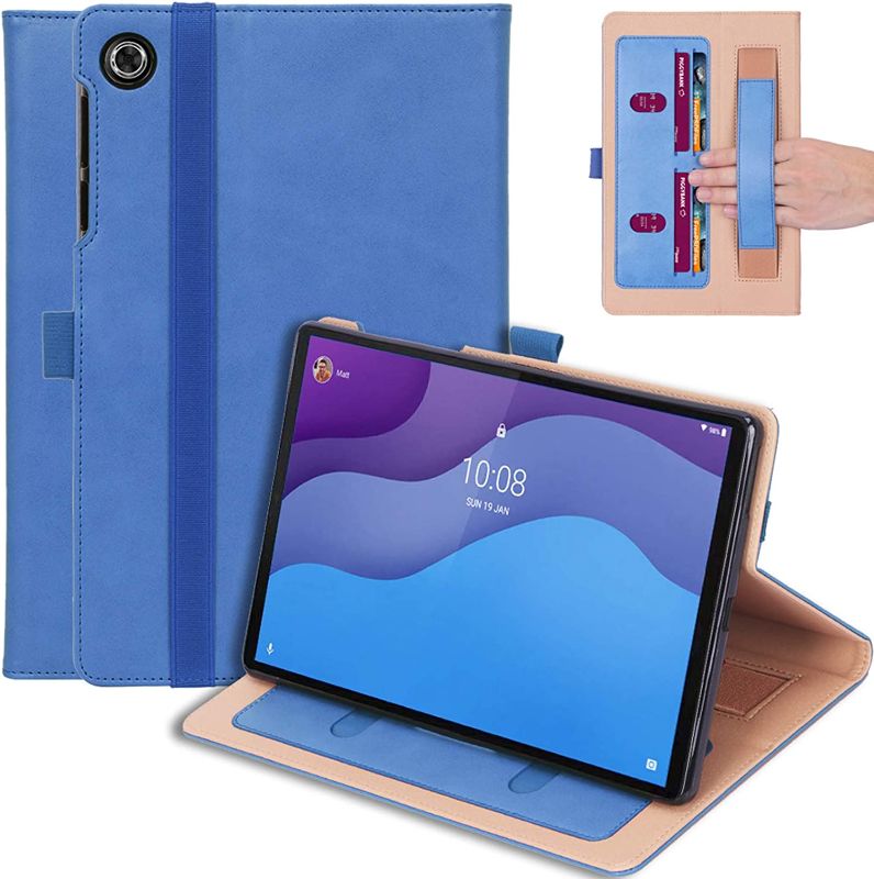 Photo 1 of 
Gylint Case for Lenovo Tab M10 HD Gen 2, Multifunctional Cover Standing Multiple Viewing Angles Feature for Lenovo Tab M10 HD Gen 2 10.1 TB-X306F / TB-X306X.