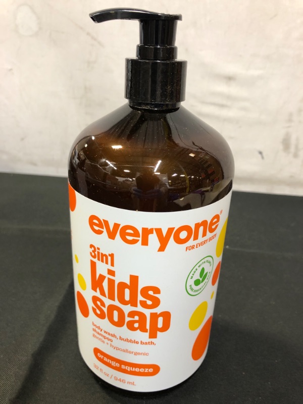 Photo 2 of EO Products Everyone Soap For Every Kids, Orange Squeeze - 32 oz