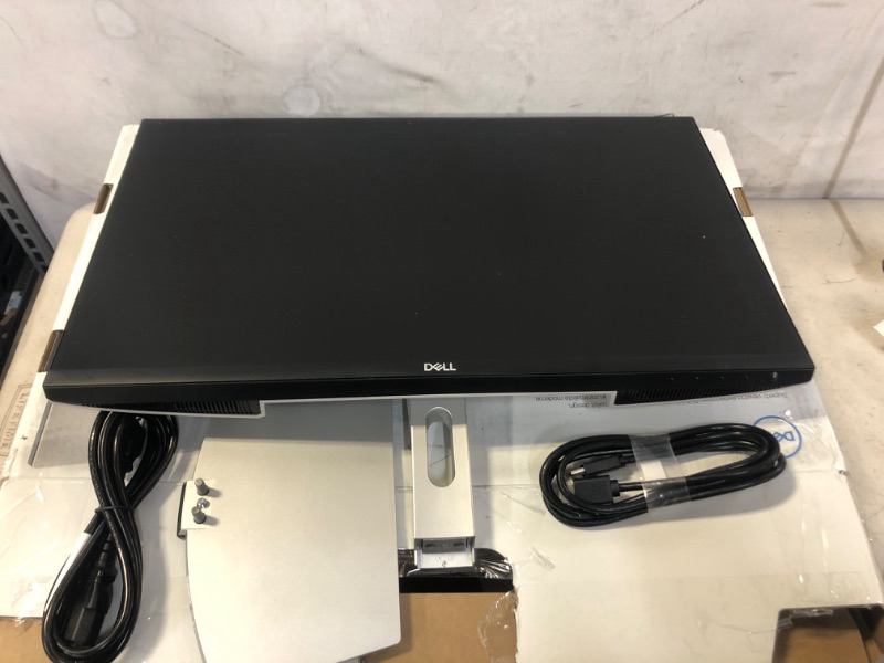 Photo 2 of Dell S2421H 24-Inch 1080p Full HD 1920 x 1080 Resolution 75Hz USB-C Monitor, Built-in Dual Speakers, 4ms Response Time, Dual HDMI Ports, AMD FreeSync Technology, IPS, Silver 24.0" FHD Fixed S2421H