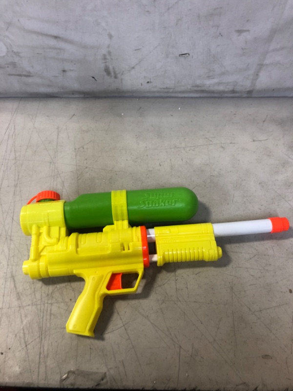 Photo 2 of Supersoaker F1972FF1 Nerf Super Soaker XP50-AP Blaster, Tank Made with Recycled Plastic, Air-Pressurized Continuous Water Blast