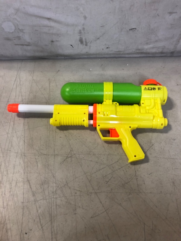 Photo 3 of Supersoaker F1972FF1 Nerf Super Soaker XP50-AP Blaster, Tank Made with Recycled Plastic, Air-Pressurized Continuous Water Blast